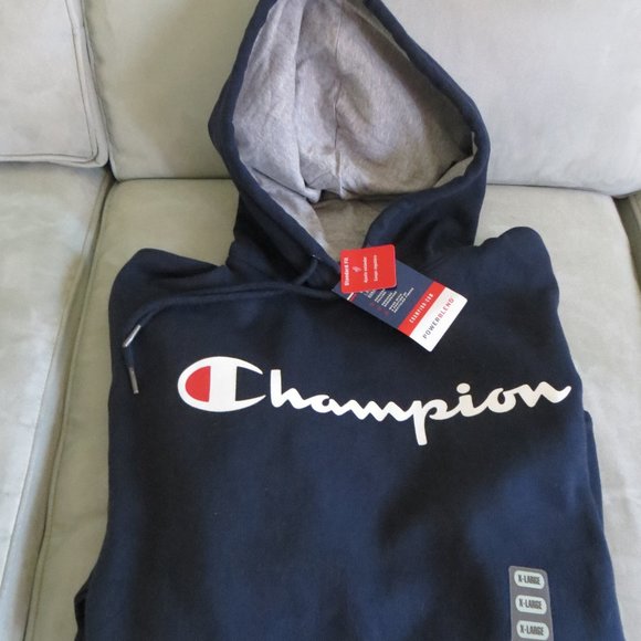 Men's Champion Hooded Sweatshirt - Picture 4 of 4